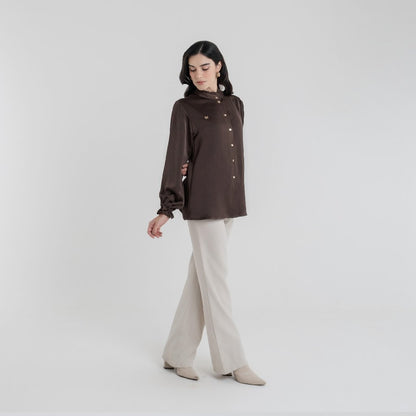 Chanté - Riva Blouse in Espresso(Women Blouse)