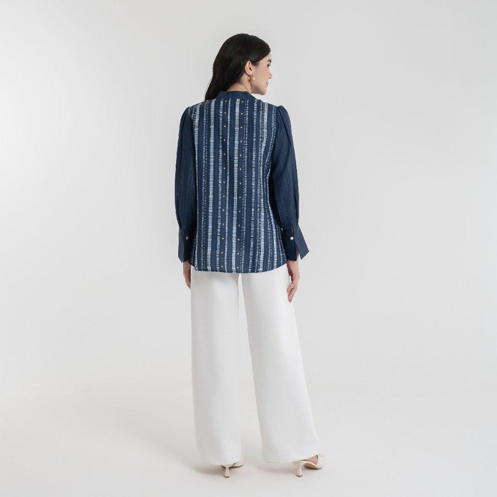Chanté - Rinaya Blouse in Blue (Women Blouse)