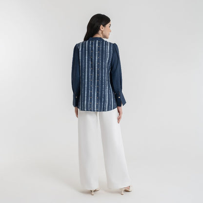 Chanté - Rinaya Blouse in Blue (Women Blouse)