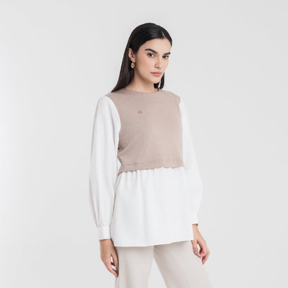 Chanté - Samara Blouse in Choco (Women Blouse)