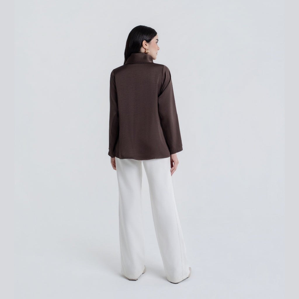 POS - Chanté - Penelope Blouse in Espresso (Women Blouse)