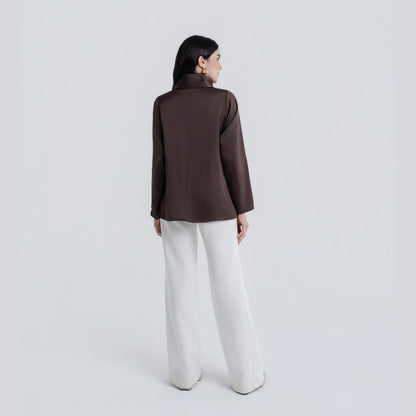 POS - Chanté - Penelope Blouse in Espresso (Women Blouse)