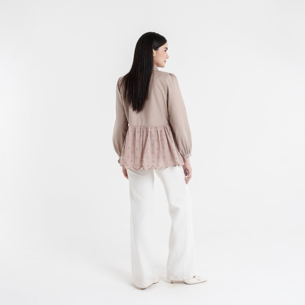 Chanté - Quanina Blouse In Nude (Women Blouse)