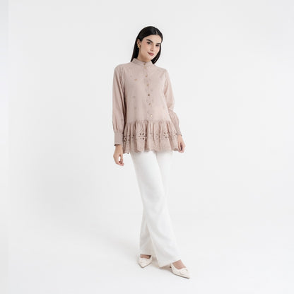 Chanté - Quinn Tunic in Taupe (Women Tunic)