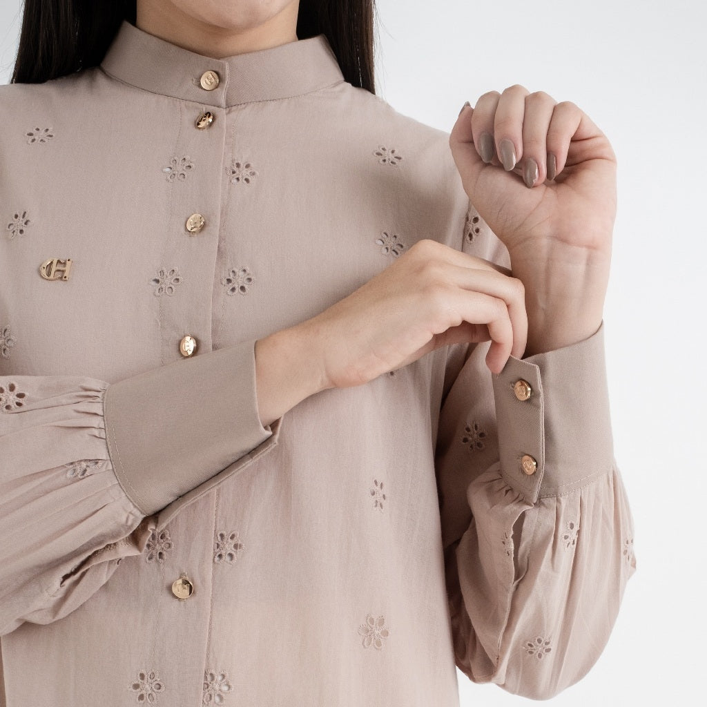 Chanté - Quinn Tunic in Taupe (Women Tunic)