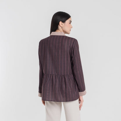 Chanté - Silka Shirt in Burgundy