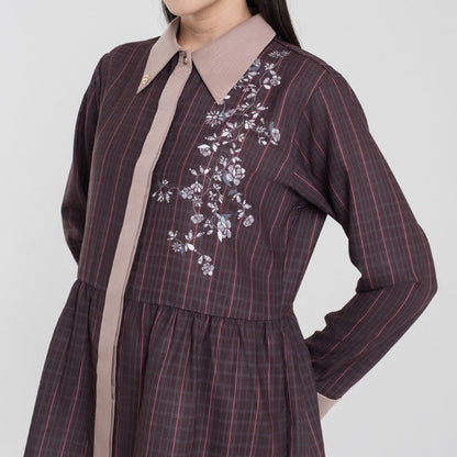 Chanté - Silka Shirt in Burgundy