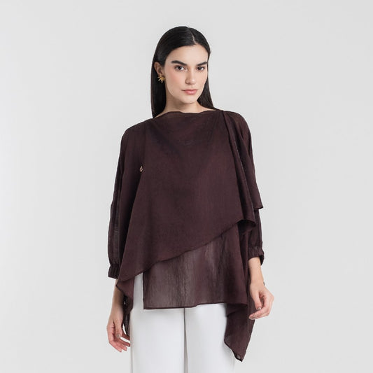 Chanté - Sacha Blouse - Espresso (Women Blouse)