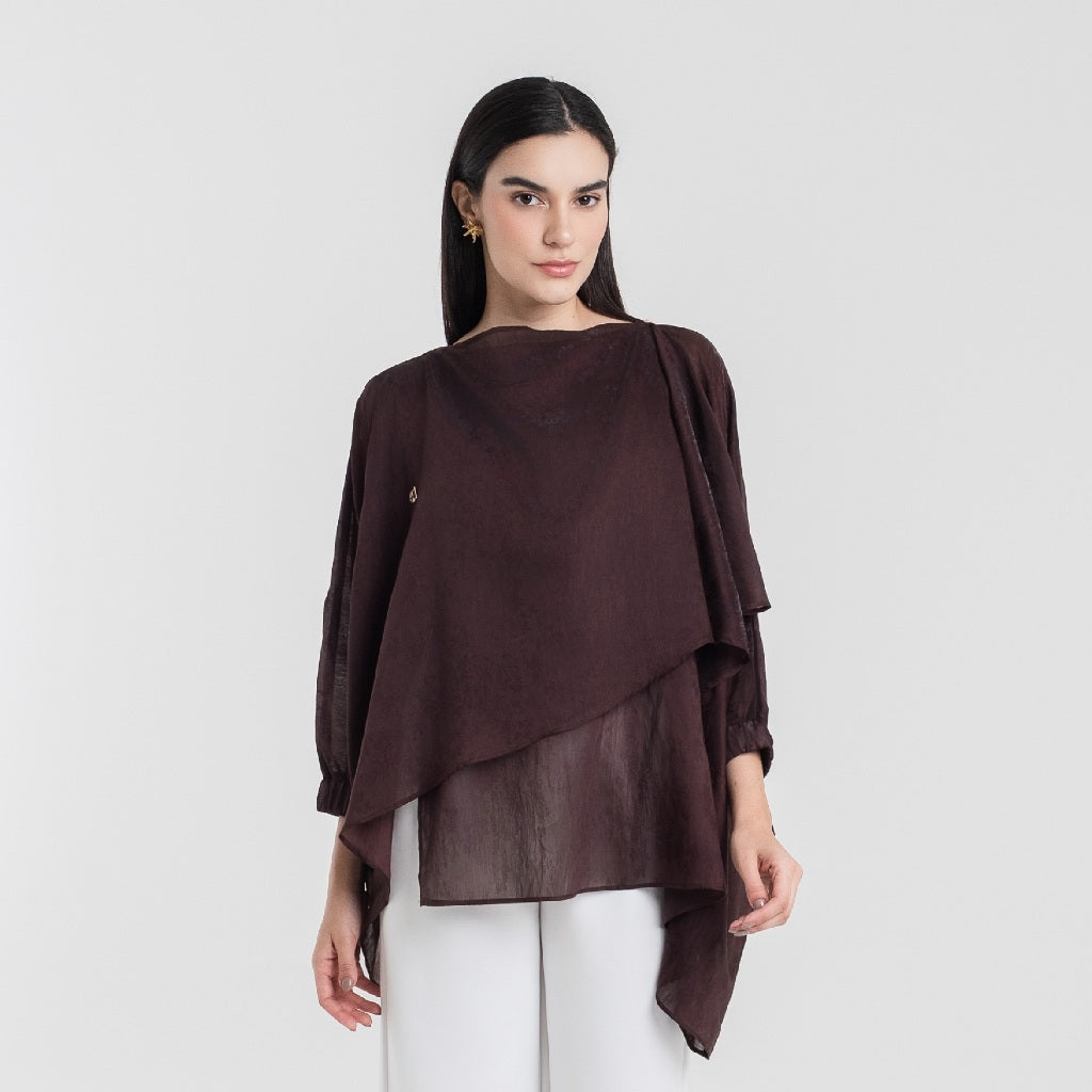 Chanté - Sacha Blouse - Espresso (Women Blouse)
