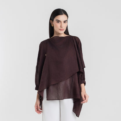 Chanté - Sacha Blouse - Espresso (Women Blouse)