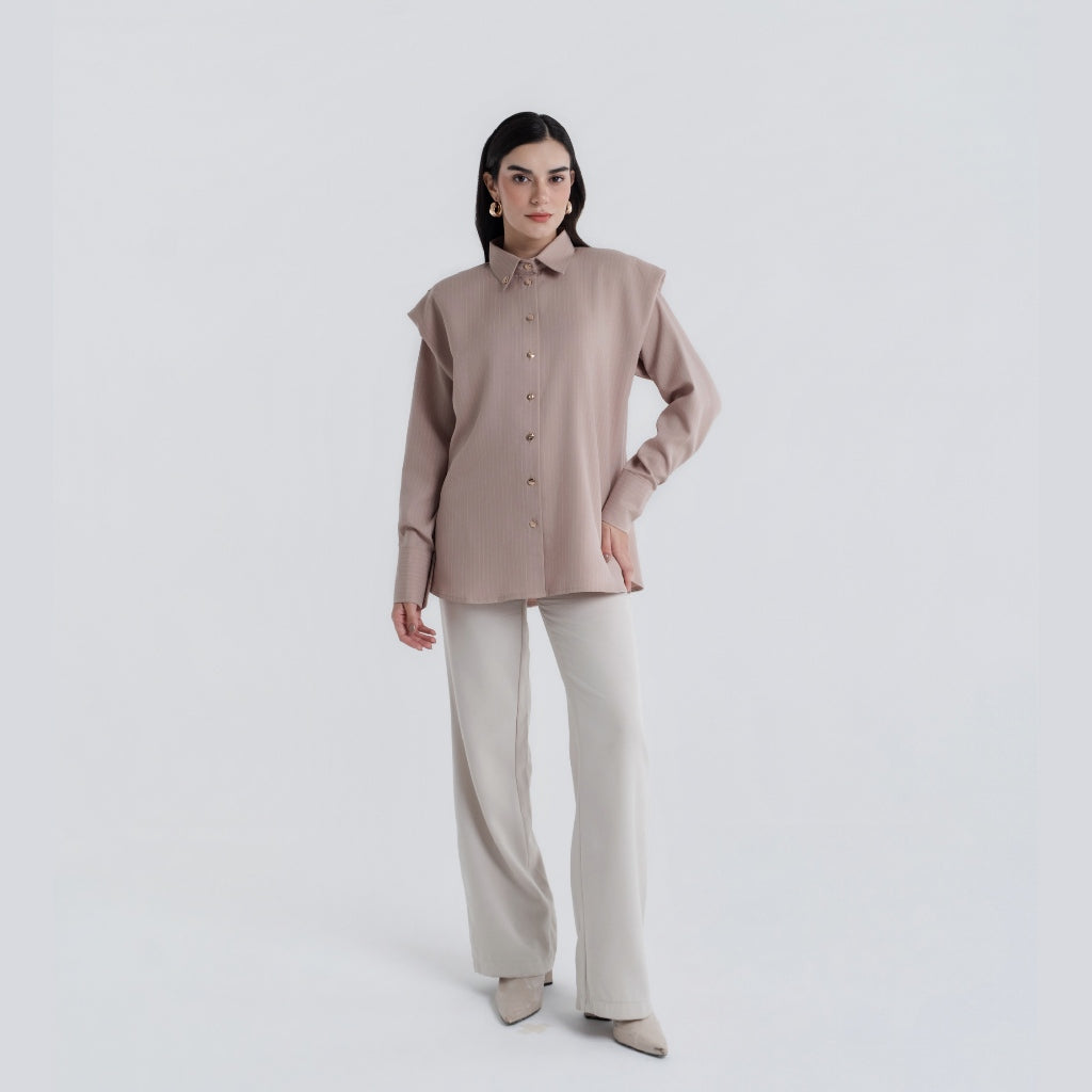 Chanté - Pepper Shirt in Sand (Women Shirt)