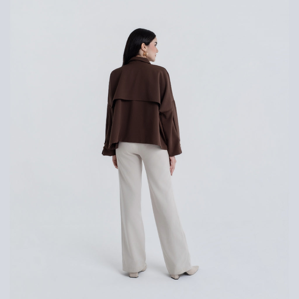 Chanté - Palais Blouse - Espresso (Women Blouse)