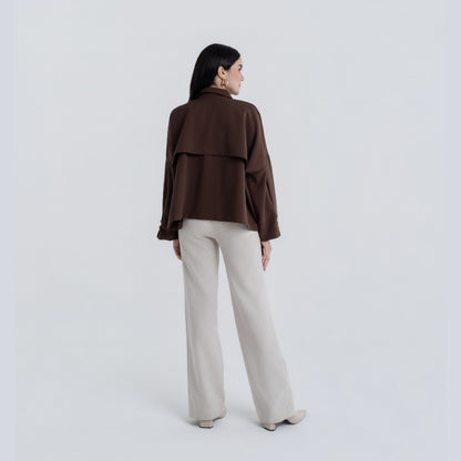 Chanté - Palais Blouse - Espresso (Women Blouse)