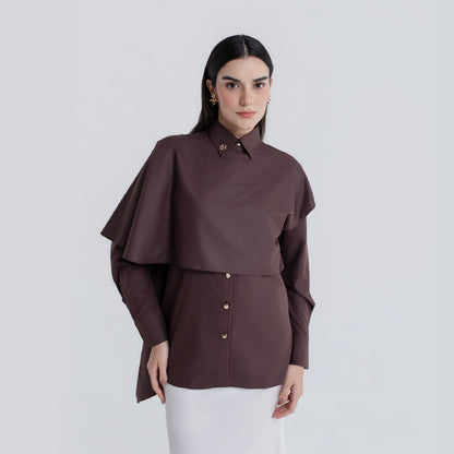 Chanté - Patrice Shirt in Espresso (Women Shirt)