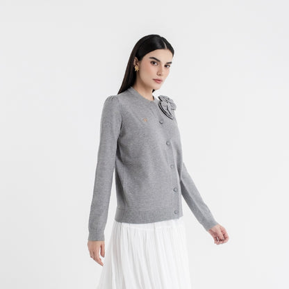 Chanté - Quella Cardigan in Grey (Women Outer)