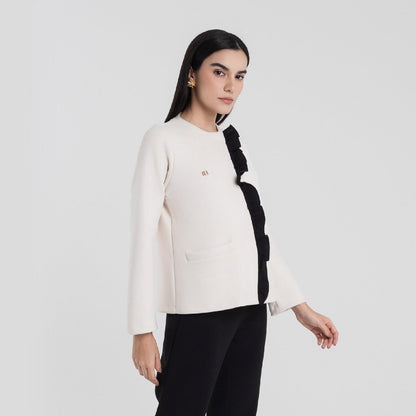 Chanté - Ruby Blazer in Cream