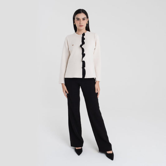 Chanté - Ruby Blazer in Cream