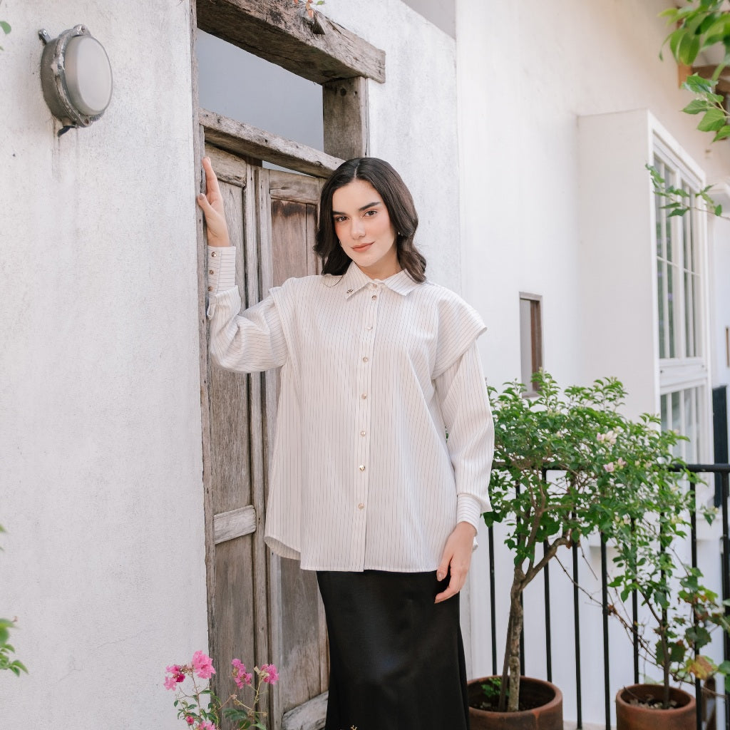 Chanté - Pepper Shirt in Broken White