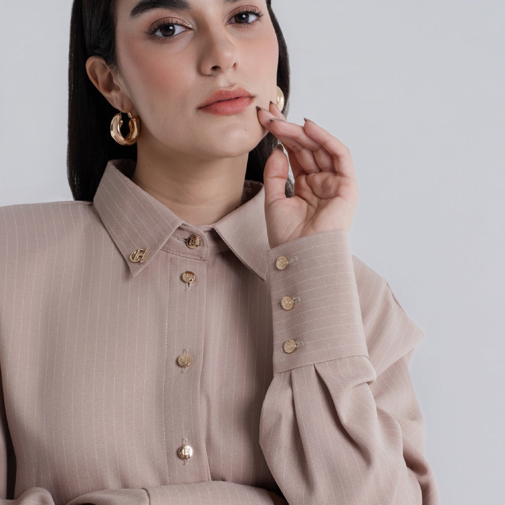 Chanté - Pepper Shirt in Sand (Women Shirt)