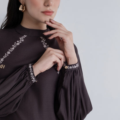 Chanté - Polina Blouse in Cocoa (Women Blouse)