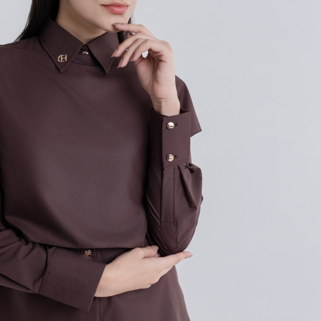 Chanté - Patrice Shirt in Espresso (Women Shirt)