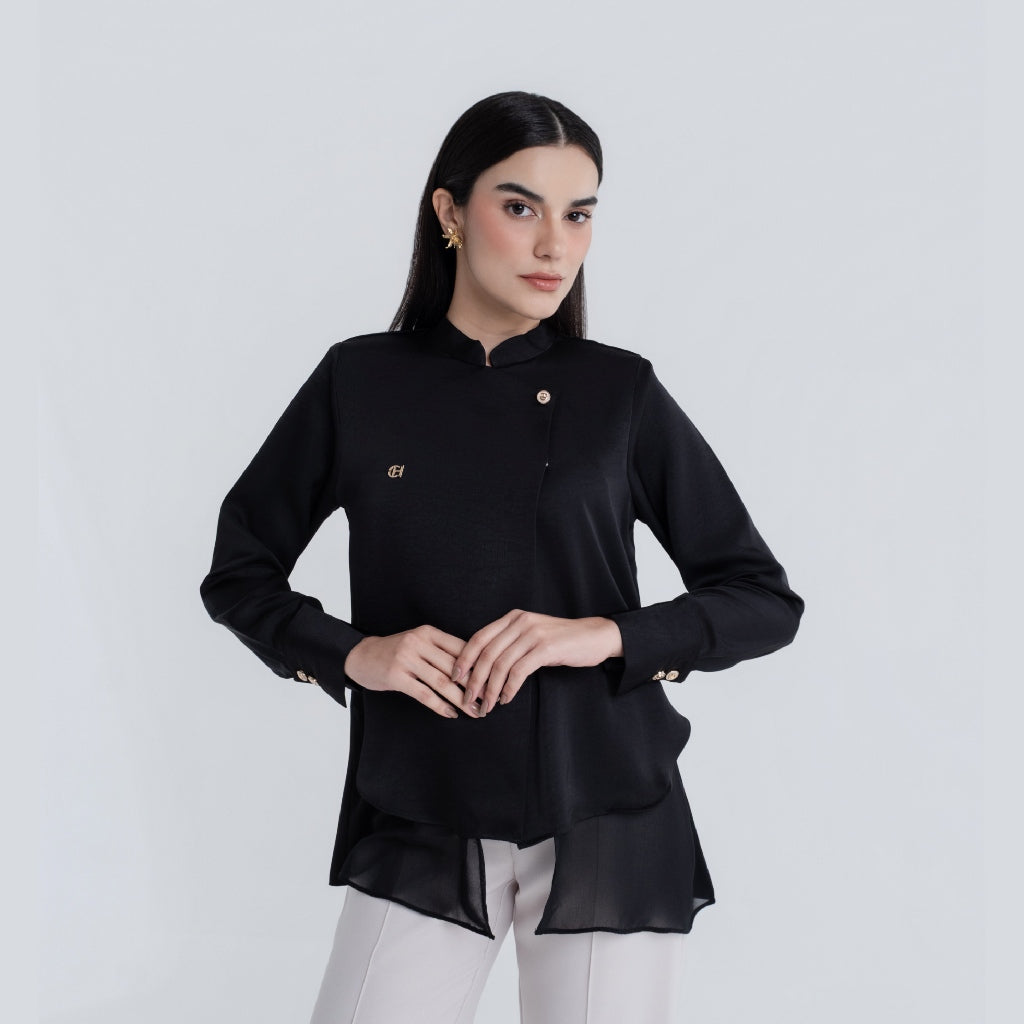 Chanté - Pelina Blouse in Black (Women Blouse)