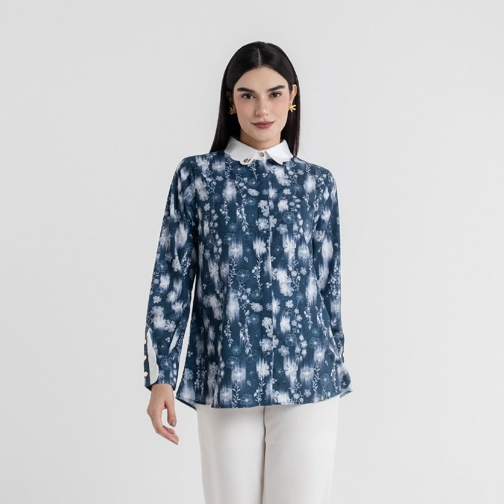 Chanté - Quincy Shirt in Navy