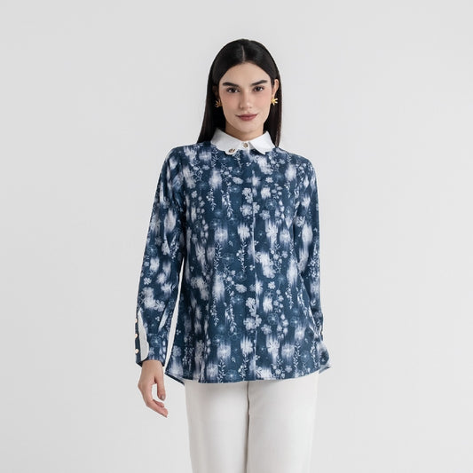 Chanté - Quincy Shirt in Navy