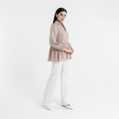 Chanté - Quanina Blouse In Nude (Women Blouse)