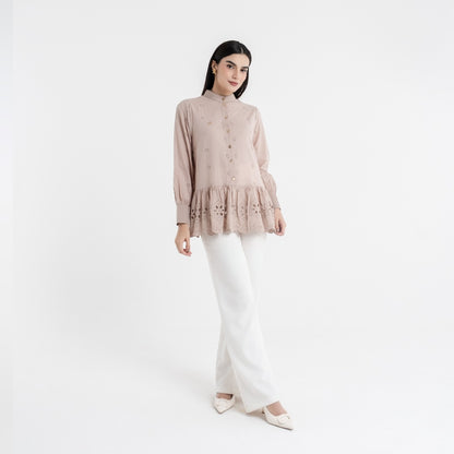 Chanté - Quinn Tunic in Taupe (Women Tunic)