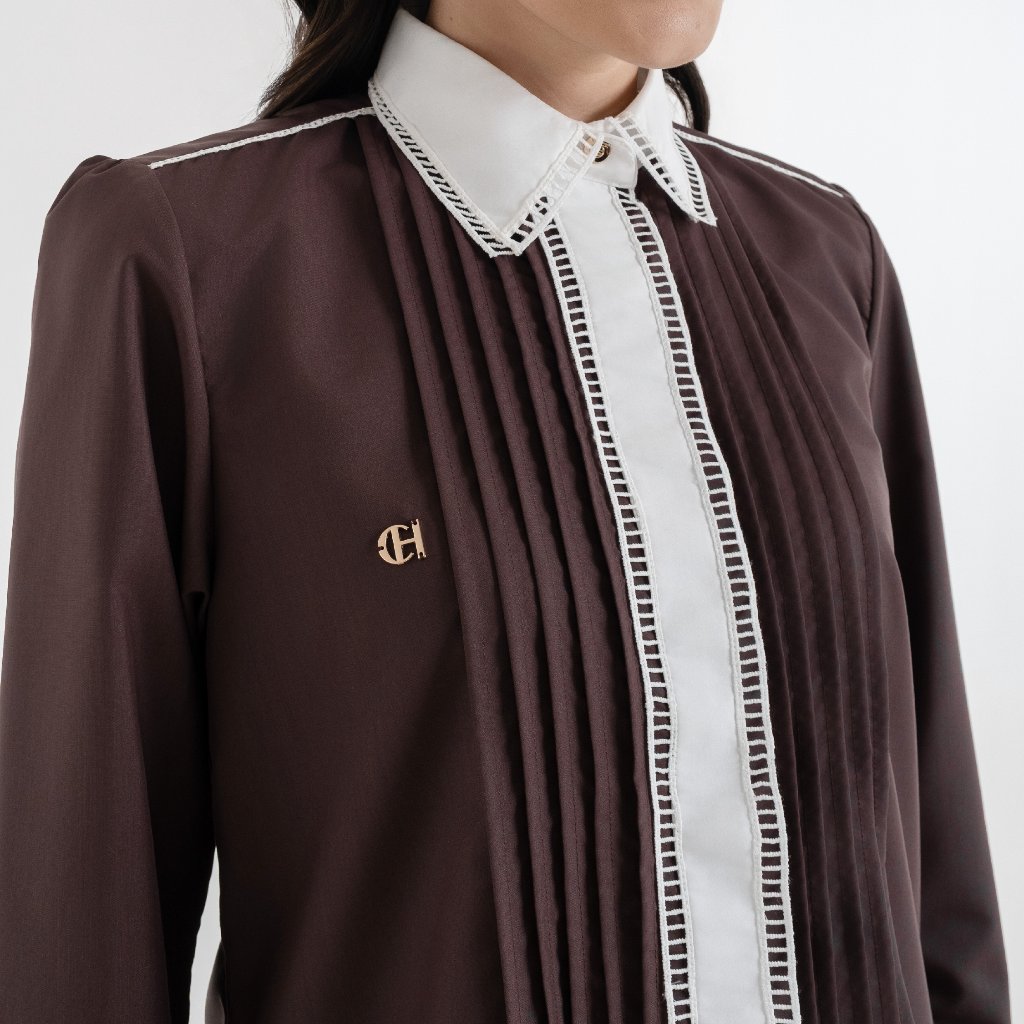 Chanté - Rinova Shirt in Espresso (Women Blouse)