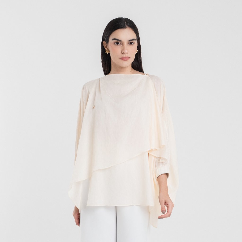 Chanté - Sacha Blouse - Ivory (Women Blouse)