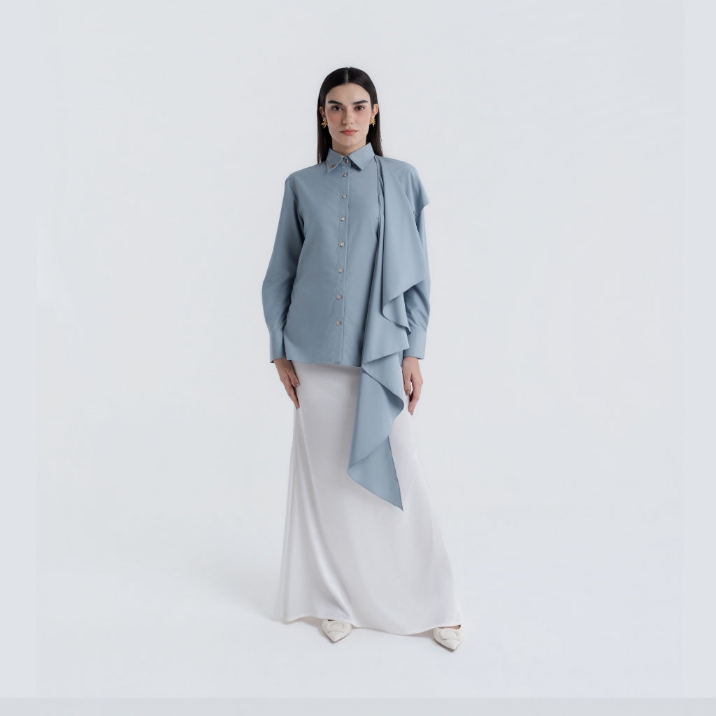 Chanté - Patrice Shirt in Powder Blue