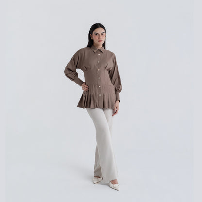 Chanté - Pia Tunic in Taupe (Women Tunic)