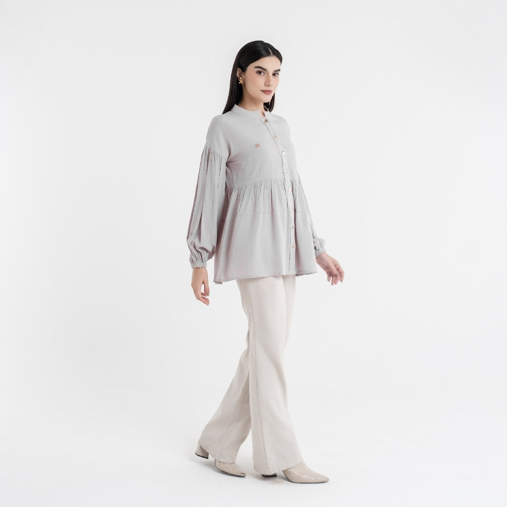 Chanté - Qyana Blouse in Taupe (Women Top)
