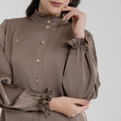 Chanté - Riva Blouse in Hazelnut (Women Blouse)