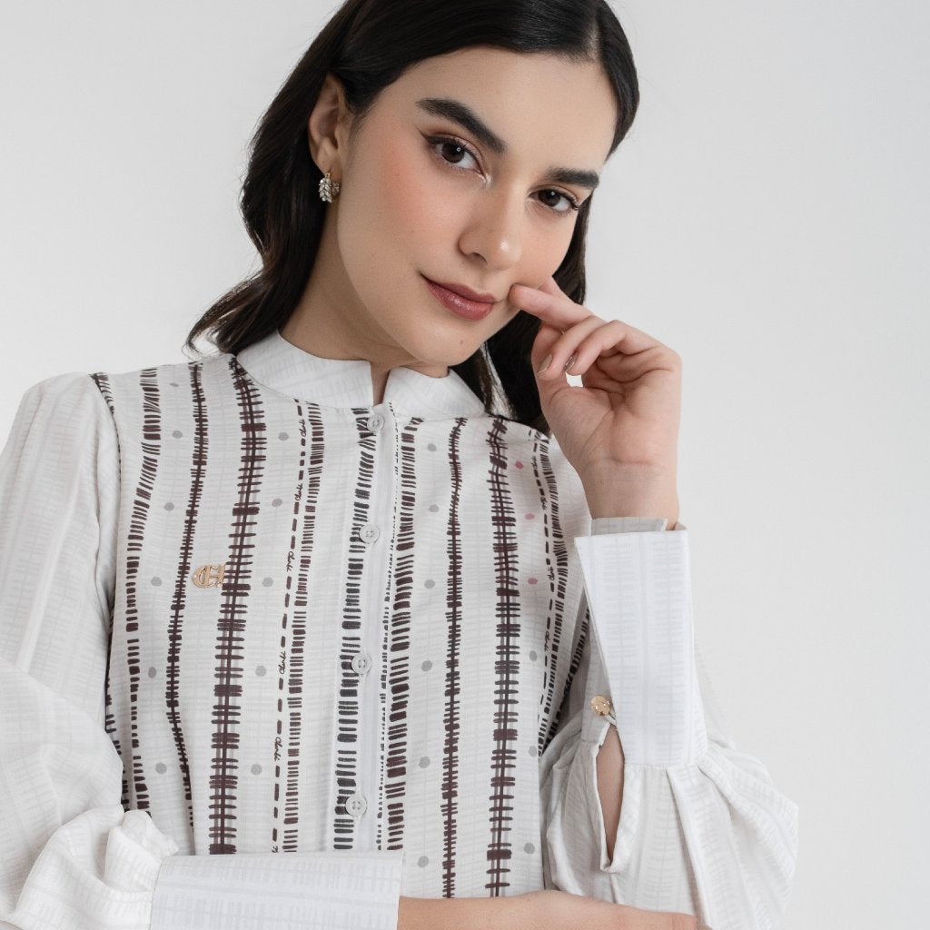 Chanté - Rinaya Blouse in Beige (Women Blouse)