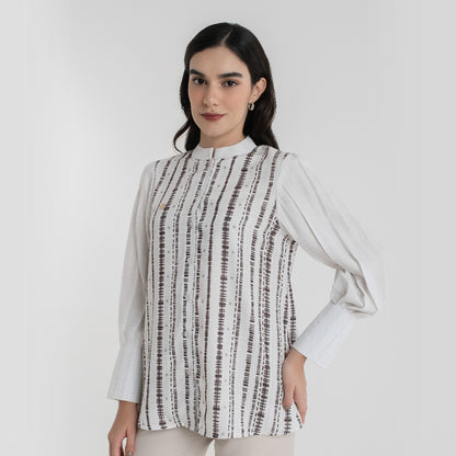 Chanté - Rinaya Blouse in Beige (Women Blouse)