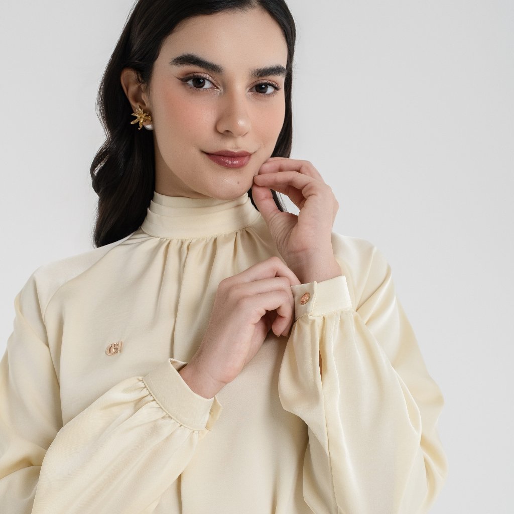 Chanté - Riona Blouse in Butter Yellow