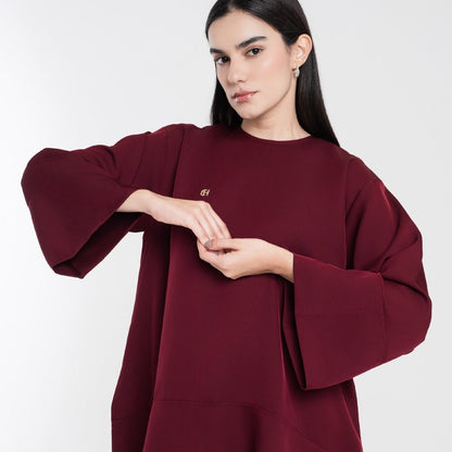 Chanté - Reluna Set in Burgundy