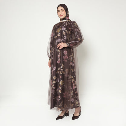 Chanté - Saiqa Dress in Mahogany