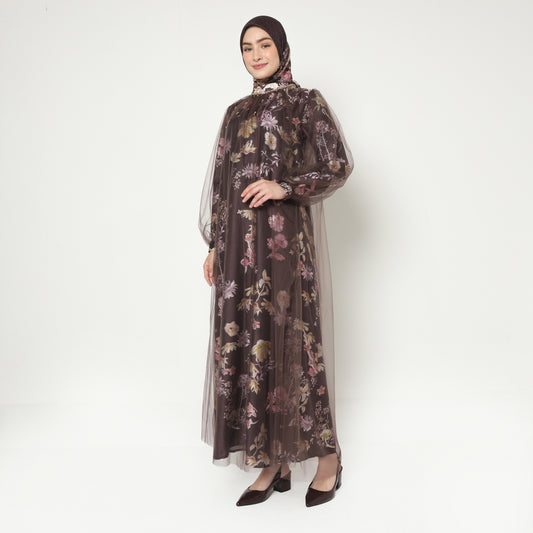 Chanté - Saiqa Dress in Mahogany