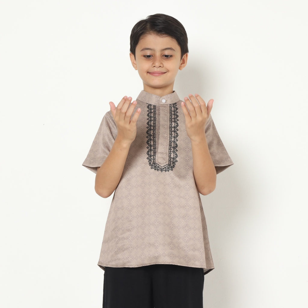 Chanté - Naji Boy Shirt in Dune Brown