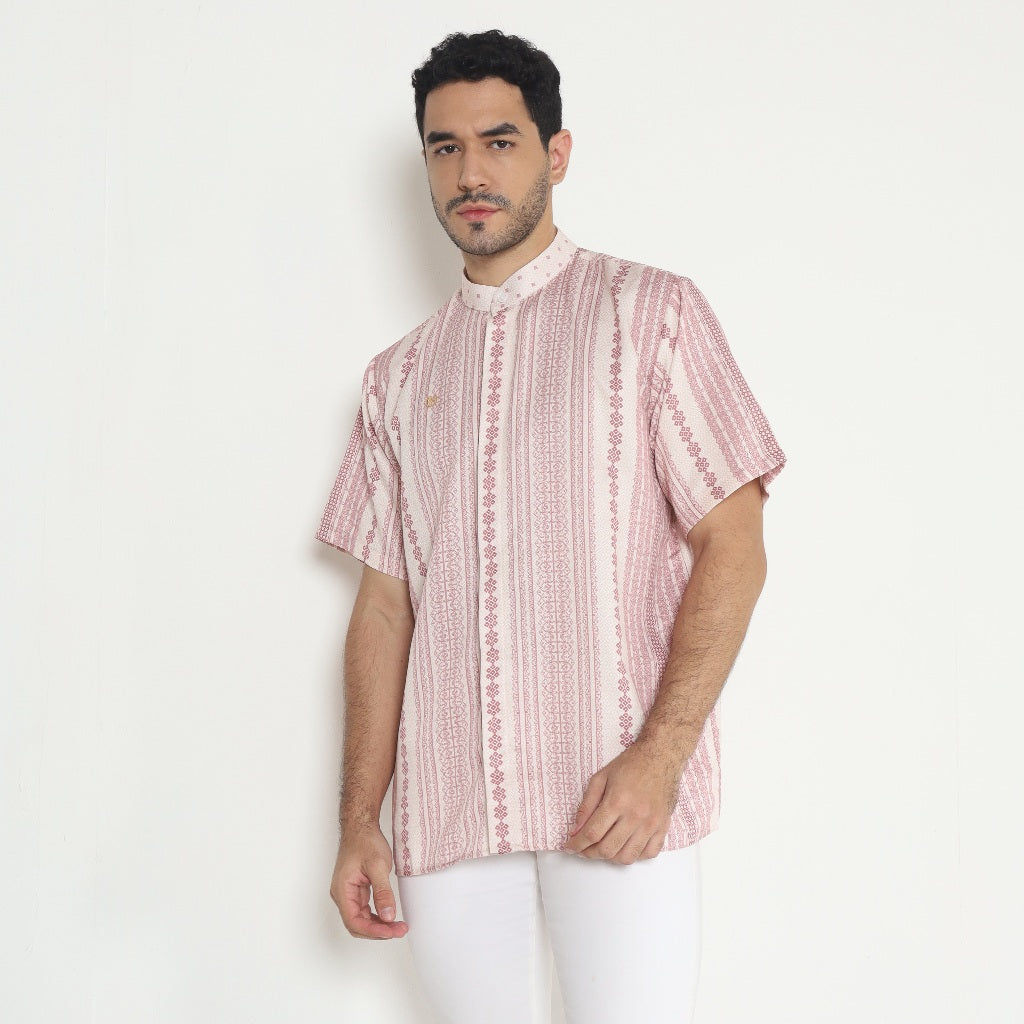 Chanté - Danir Men Shirt in Lace Pink (Men Shirt)