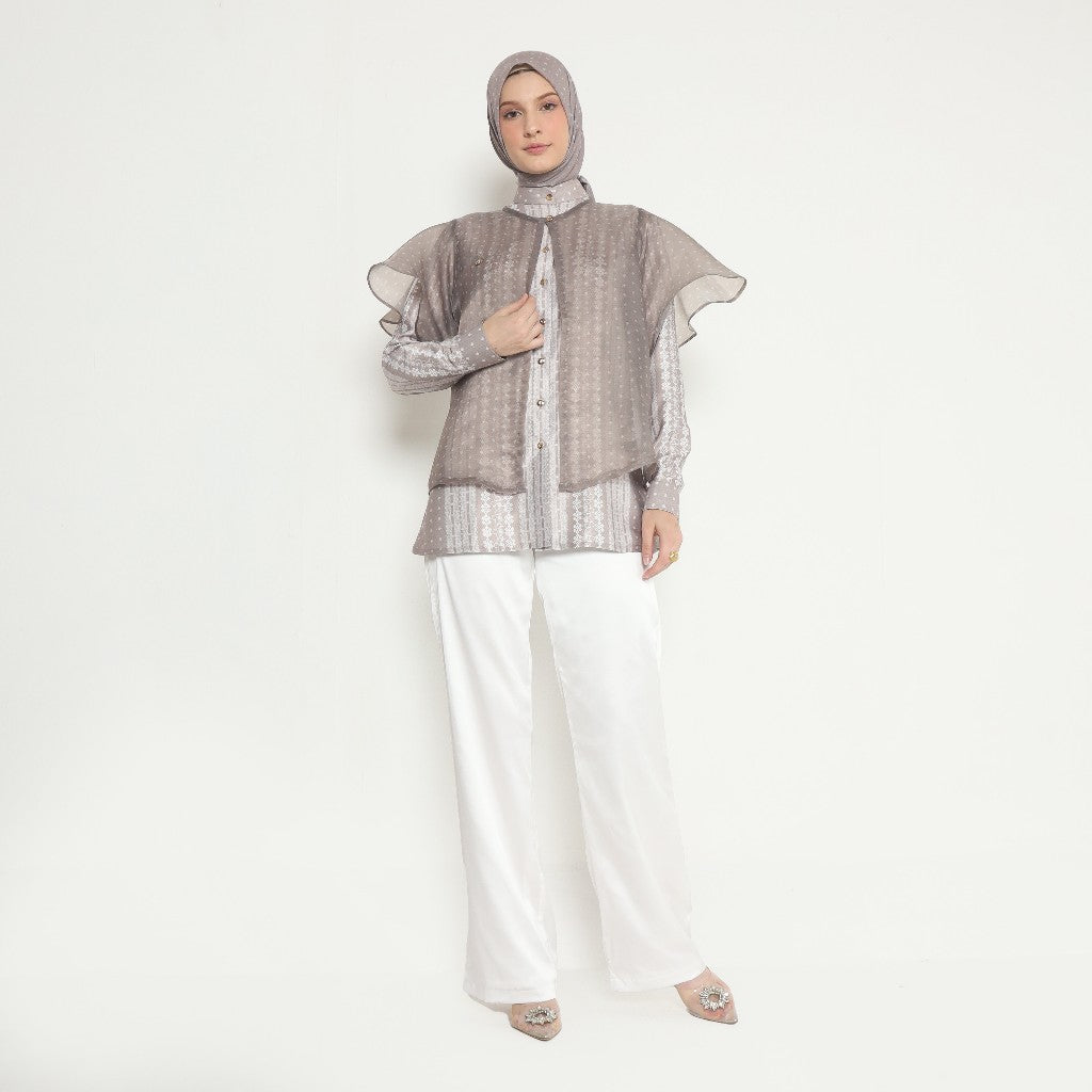 Chanté - Diwa Blouse in French Taupe (Women Blouse)