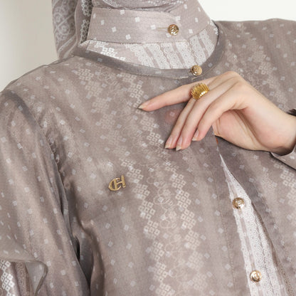 Chanté - Diwa Blouse in French Taupe (Women Blouse)