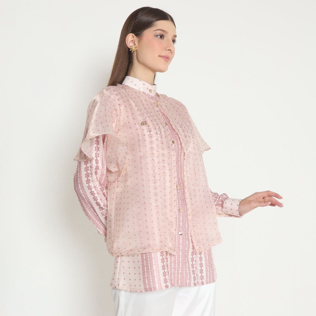 Chanté - Diwa Blouse in Lace Pink (Women Blouse)