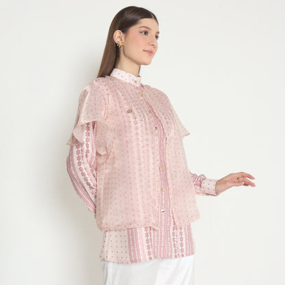 Chanté - Diwa Blouse in Lace Pink (Women Blouse)