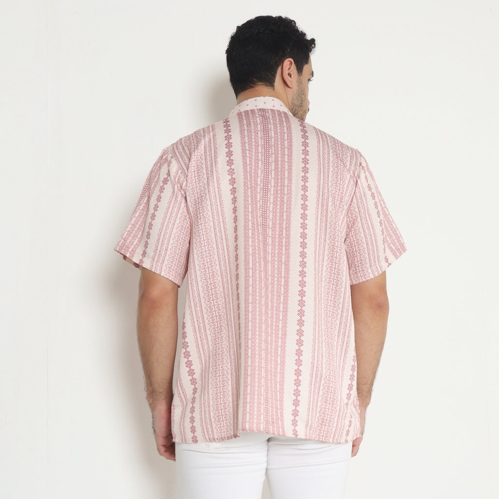 Chanté - Danir Men Shirt in Lace Pink (Men Shirt)