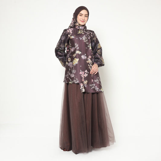 Chanté - Saira Tunic in Mahogany